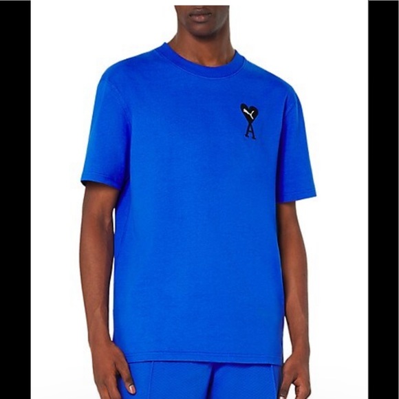 Puma Puma x AMI Logo T-Shirt size - Picture 1 of 5